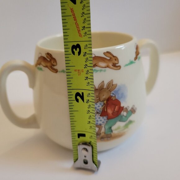 Royal Doulton Bunnykins Two-Handled Childs Bone China Cup - Picture 6 of 6